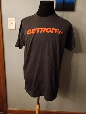 DETROIT Hollywood Casino at Greektown Detroit Promo T Shirt Gray Size Large